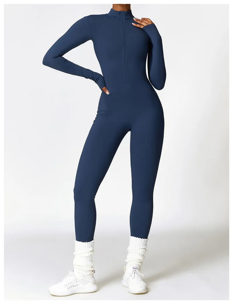 Sylis | Sports Jumpsuit With Zipper