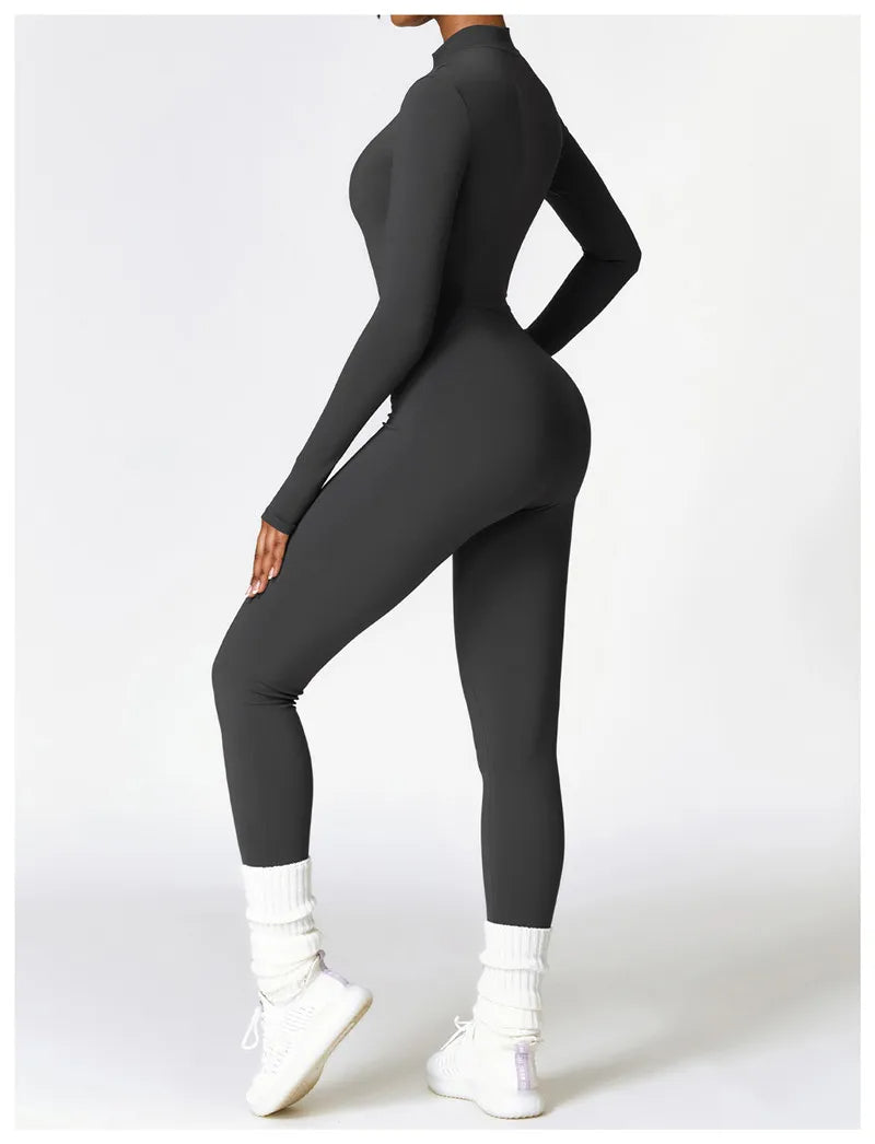 Sylis | Sports Jumpsuit With Zipper