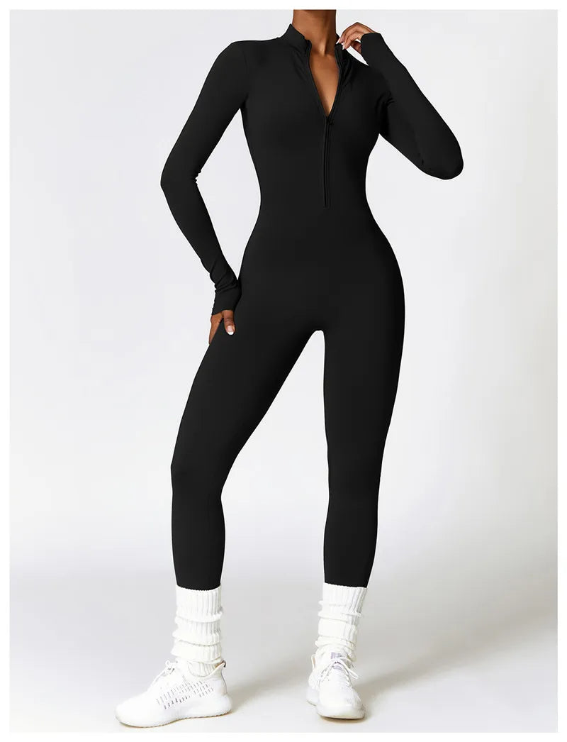 Sylis | Sports Jumpsuit With Zipper