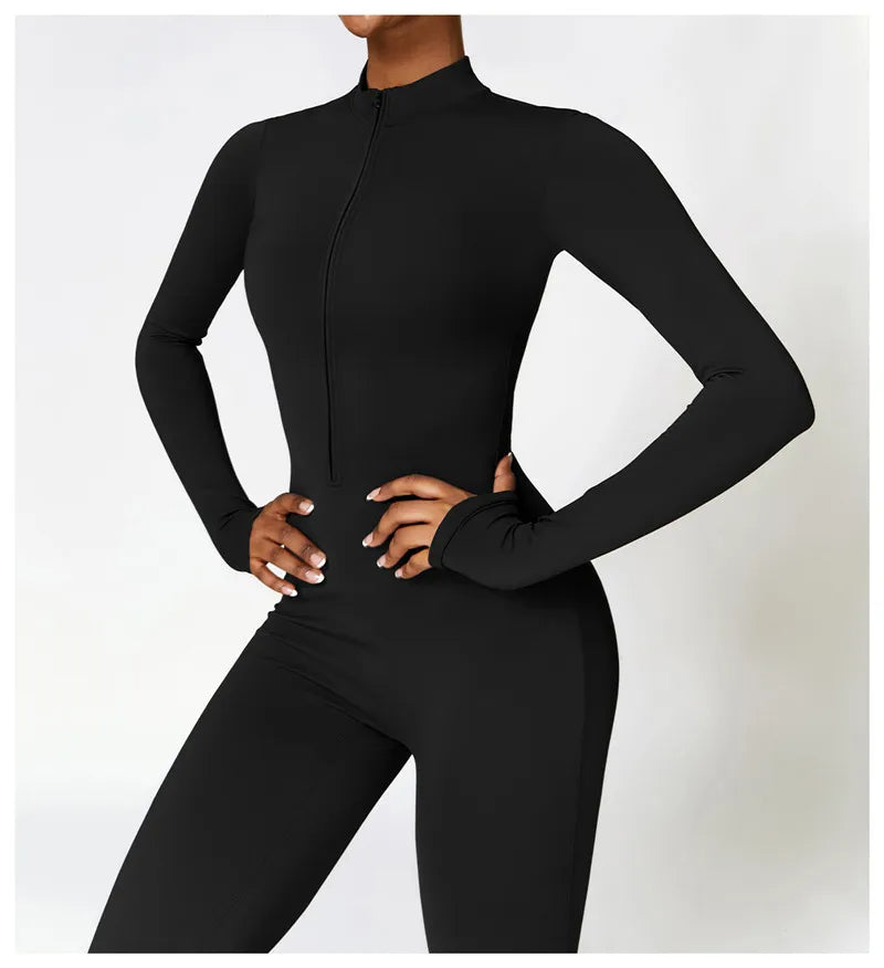 Sylis | Sports Jumpsuit With Zipper