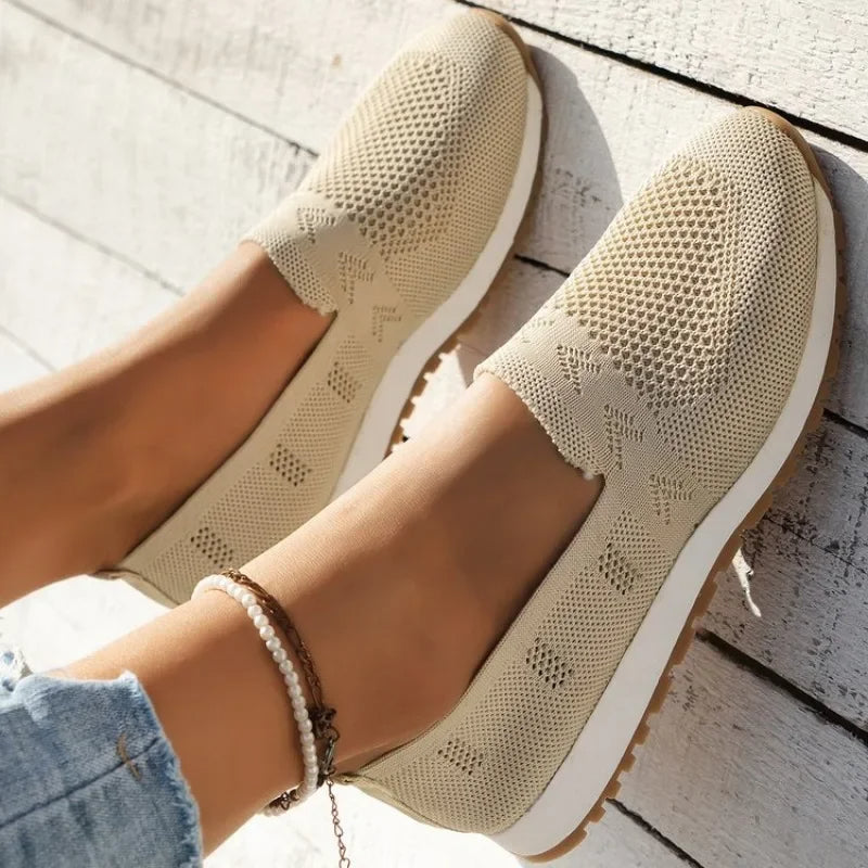 Sylis | Breathable  Slip-On Sneakers