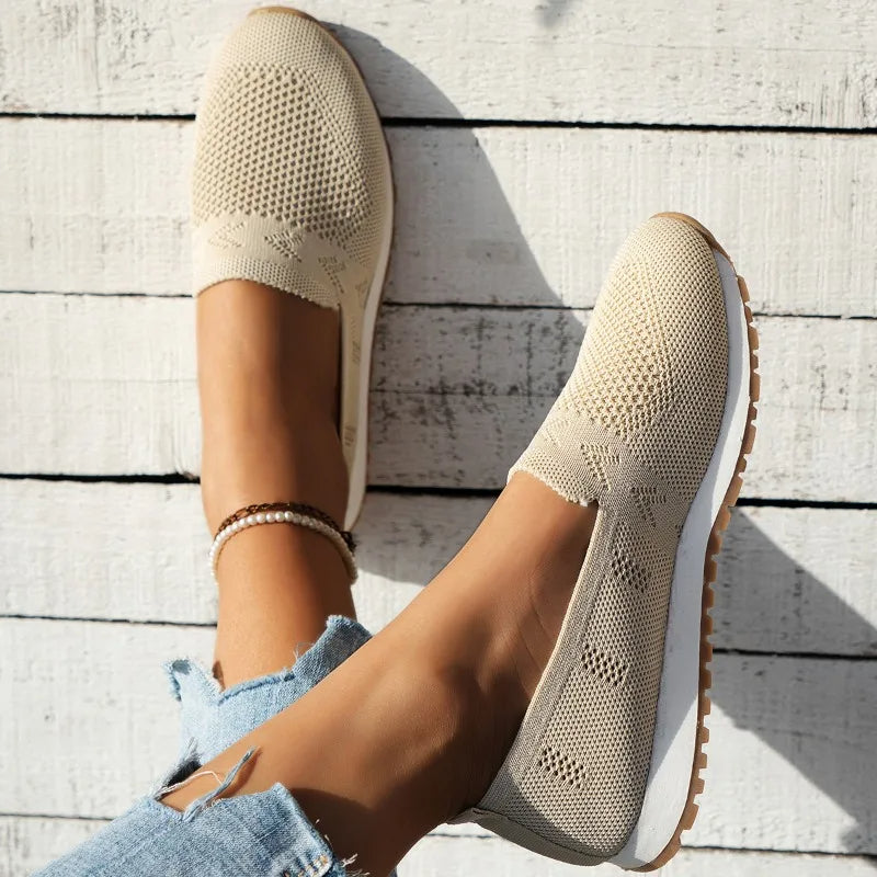 Sylis | Breathable  Slip-On Sneakers