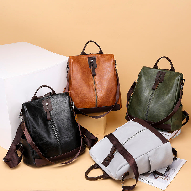 Sylis | Classic Leather Backpack