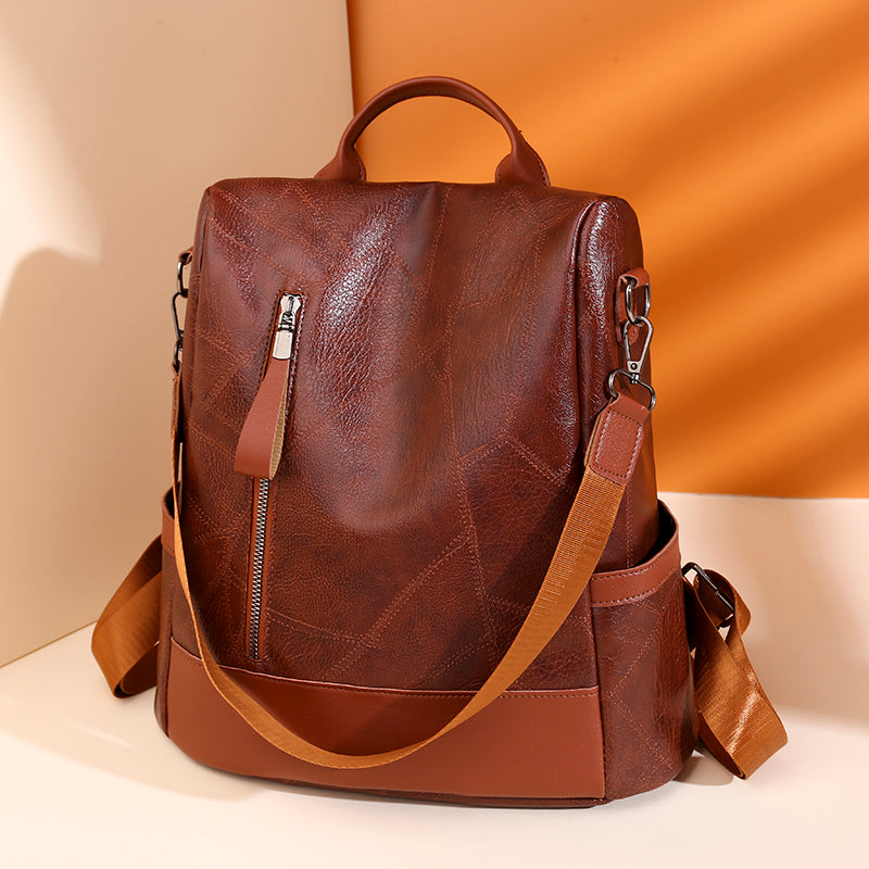 Sylis | Rugged Leather Backpack