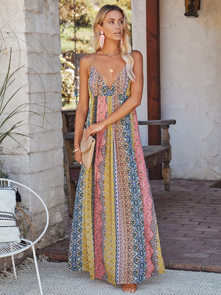 Sylis | Boho Summer Maxi Dress