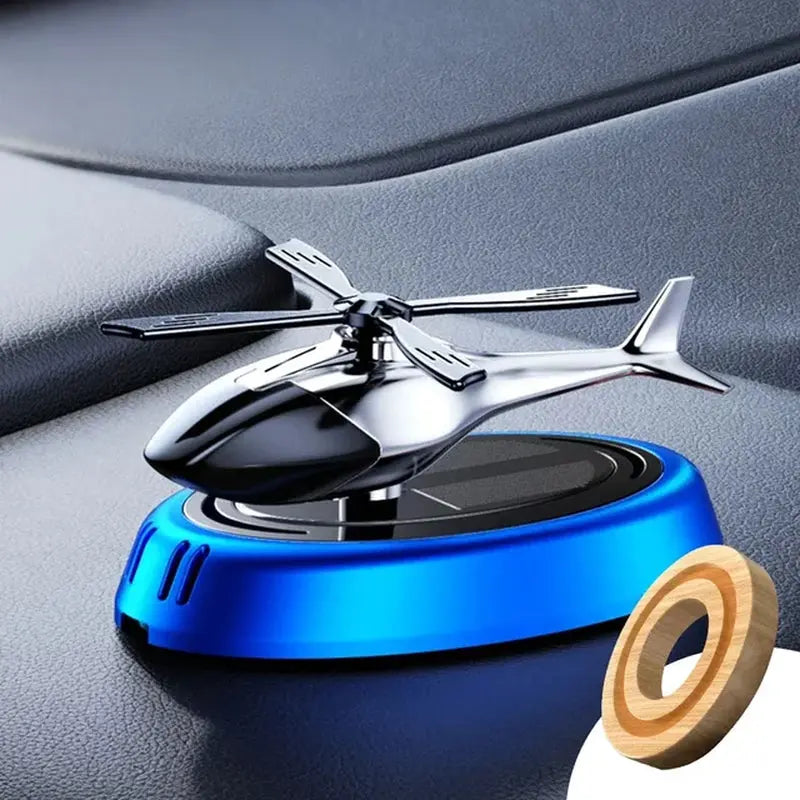 Car Air Freshener Perfume Helicopter Decoration Interior Decoration Car Rotating Aromatherapy Perfume Diffuser
