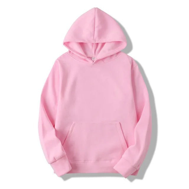Sylis-Mode | Solid Color Hoodie Made of Cotton for Women