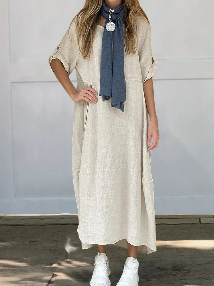 Sylis | Linen Cotton Dress