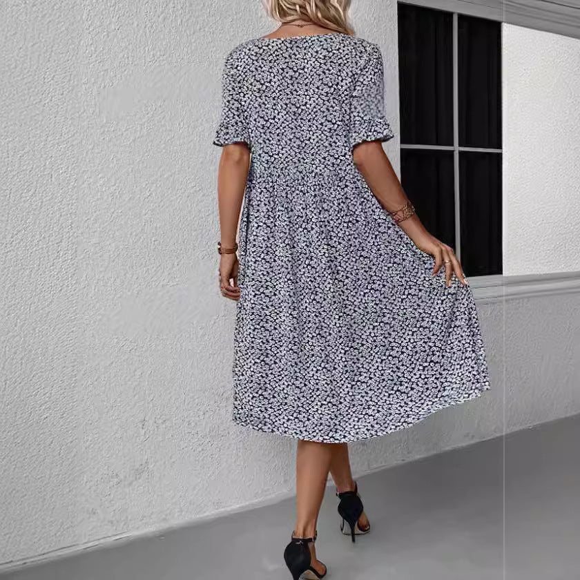 Sylis | Elegant Floral Summer Dress