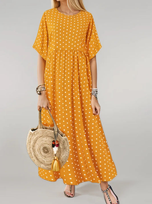 Sylis | Comfortable polkadot dress