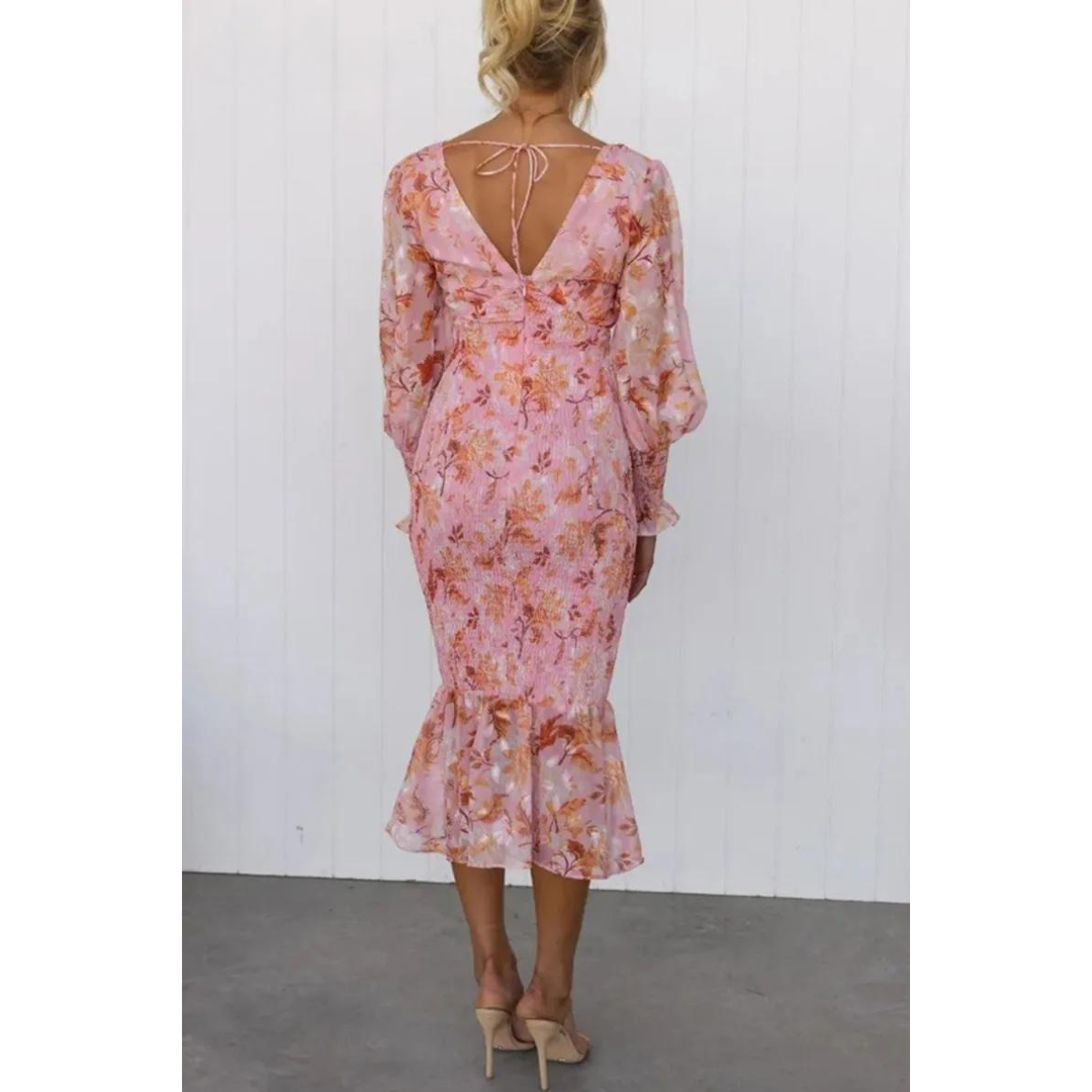 Sylis | Floral Print Midi Dress