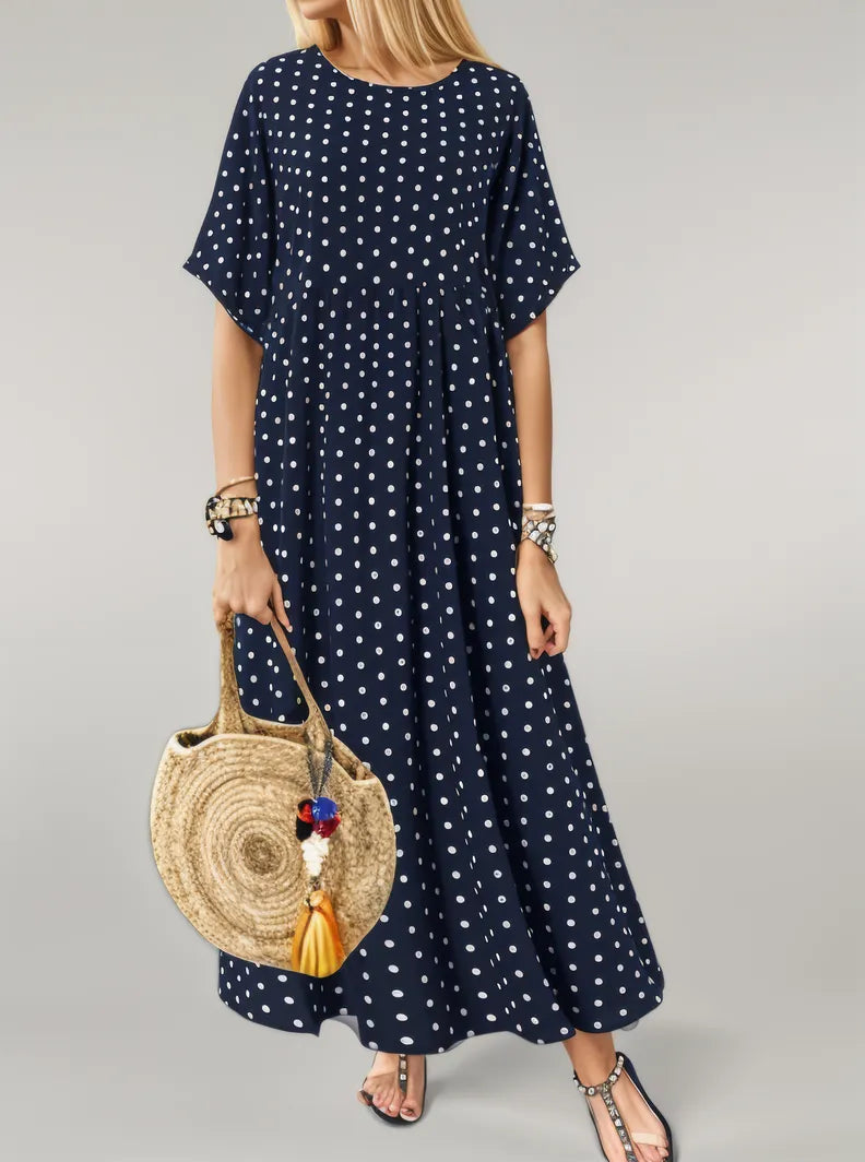 Sylis | Comfortable polkadot dress