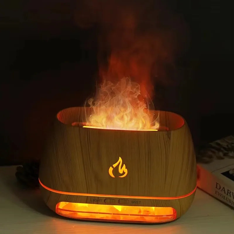 ZoutLicht Aroma Diffuser – Himalayan Salt Lamp with Scent Diffusion and Color Light