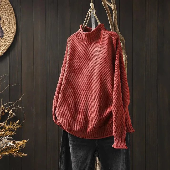 Sylis - Soft Knitted Turtleneck Sweater