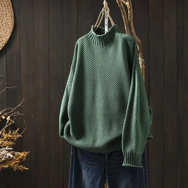 Sylis - Soft Knitted Turtleneck Sweater