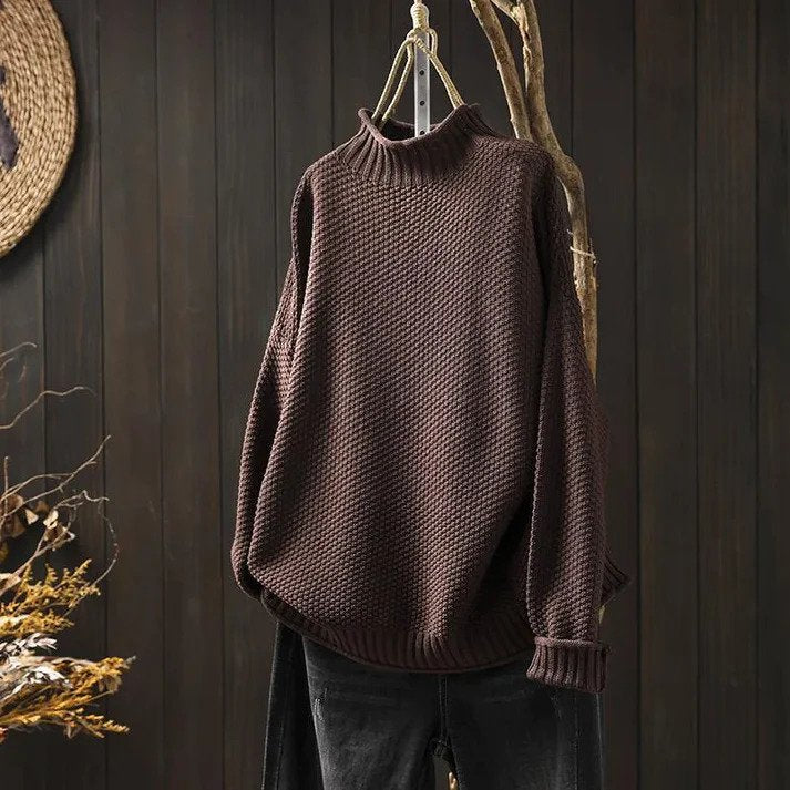 Sylis - Soft Knitted Turtleneck Sweater