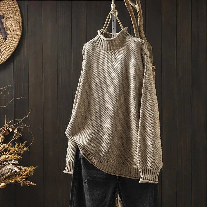 Sylis - Soft Knitted Turtleneck Sweater