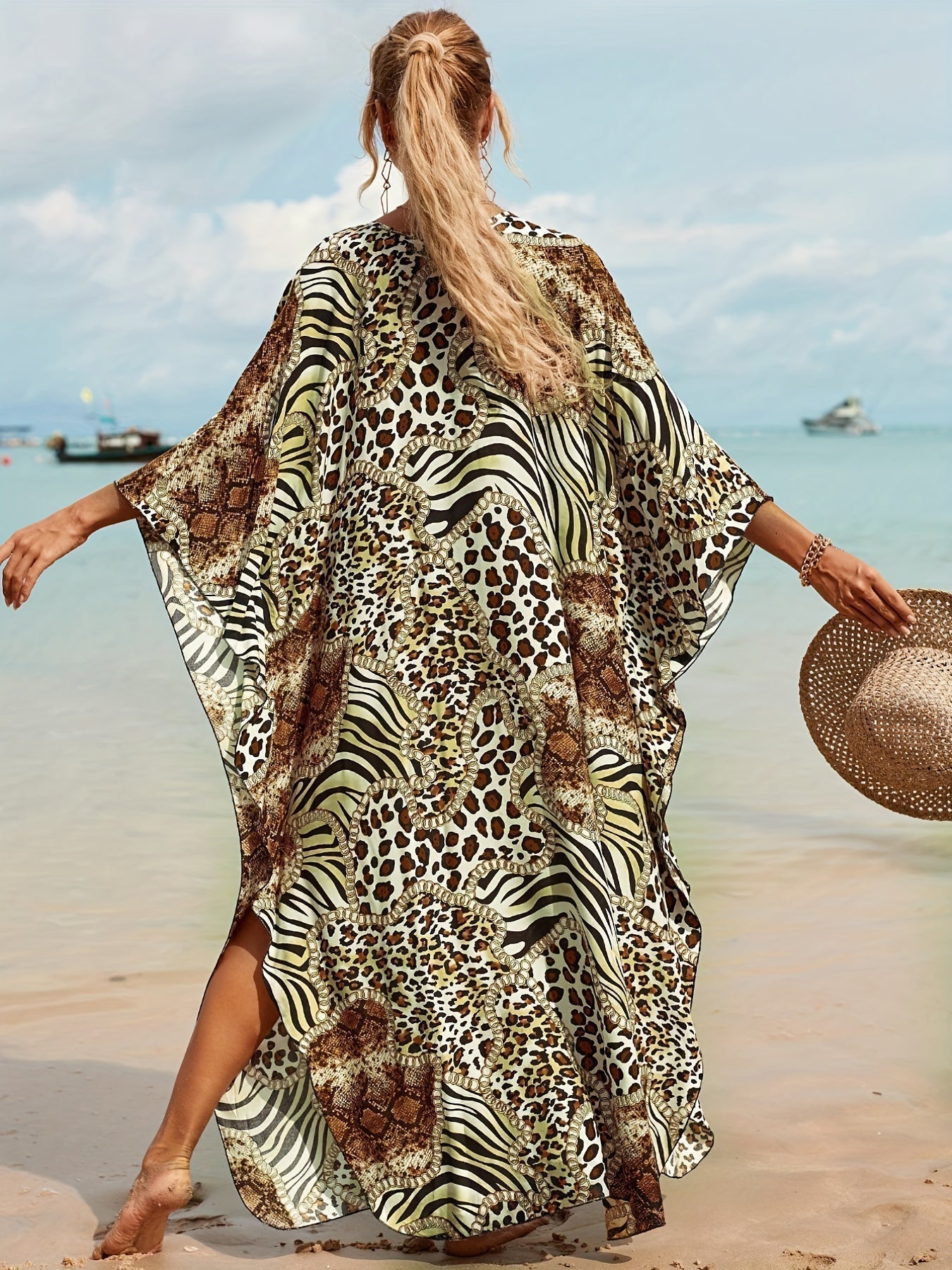 Sylis | Wild Safari Beach Dress