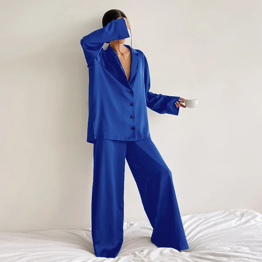 Sylis | Silky Elegance Oversized Pajama Set