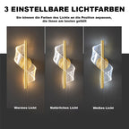 Luxury Glass Wall Lamp with Candle Holder