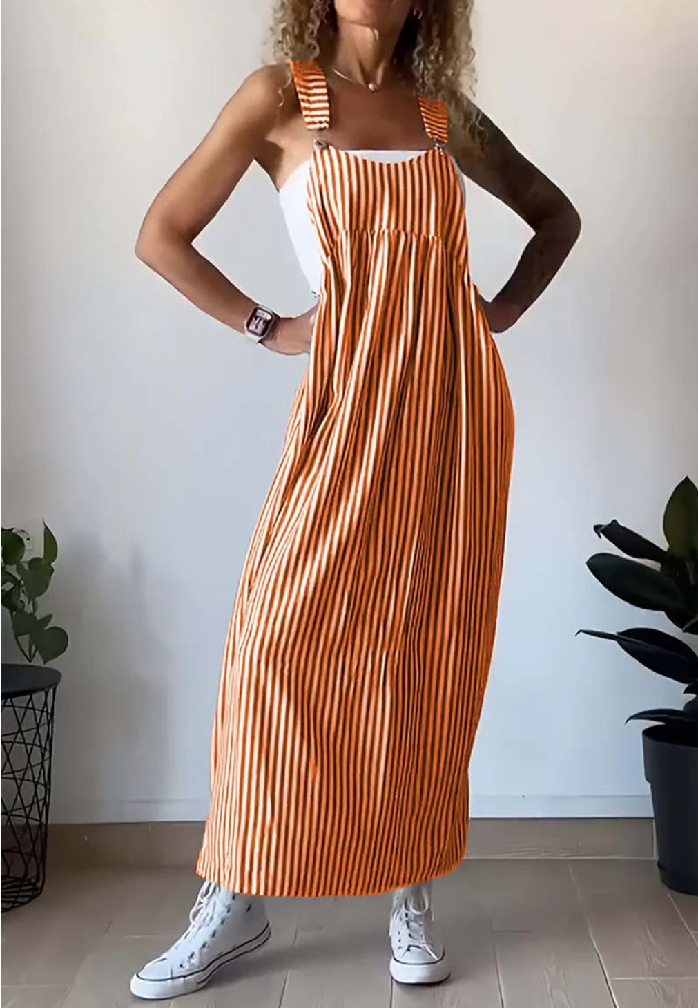 Sylis | Casual Striped Jumpsuit