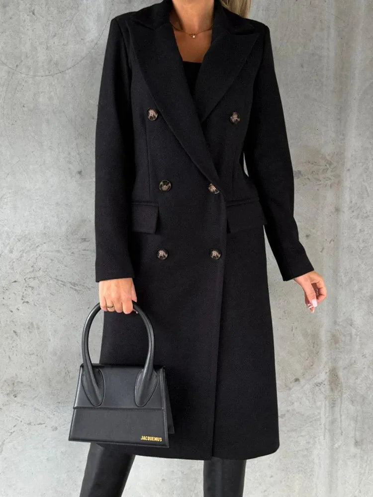Sylis | Women's Winter Coat with Lapels