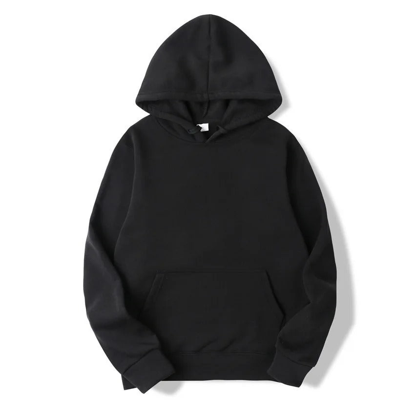 Sylis-Mode | Solid Color Hoodie Made of Cotton for Women