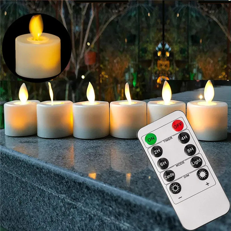 LED Candles Flickering Flameless Candle Lights