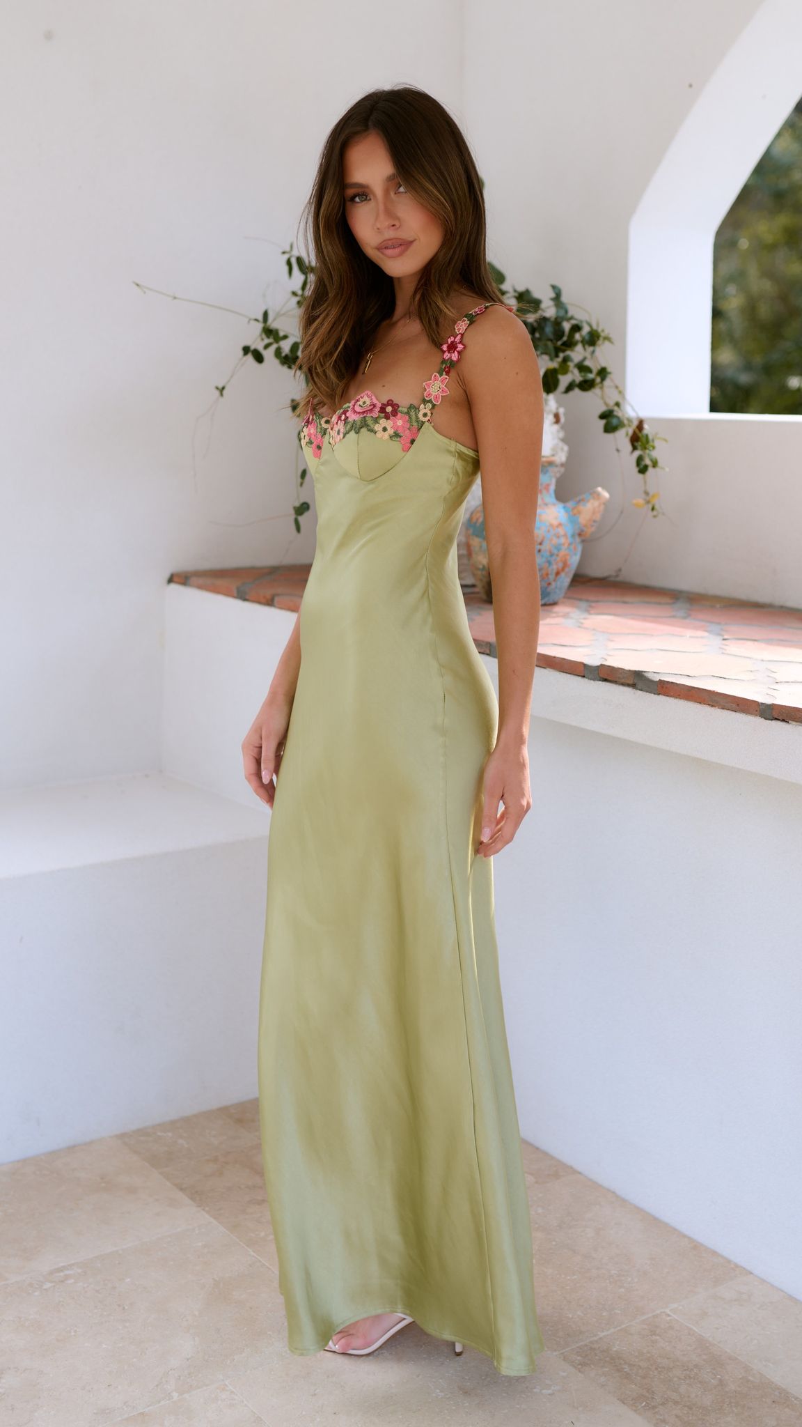 Sylis | Floral Formal Maxi Dress