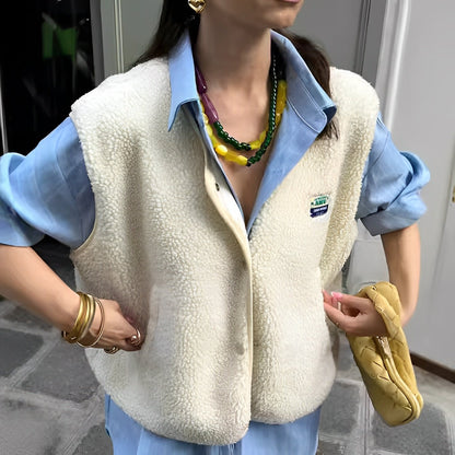 Sylis-Mode | Women's vest with single fastening