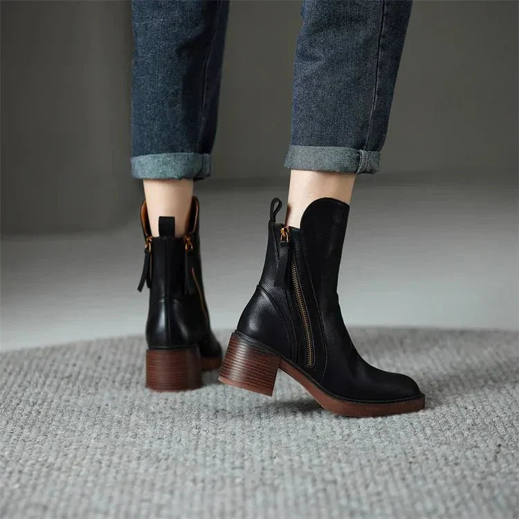 Sylis | Vegan Leather Boots