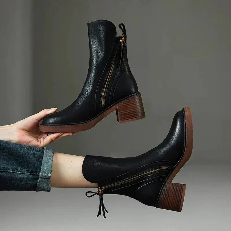 Sylis | Vegan Leather Boots