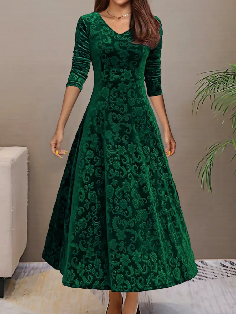 Sylis with wide hem and pleats