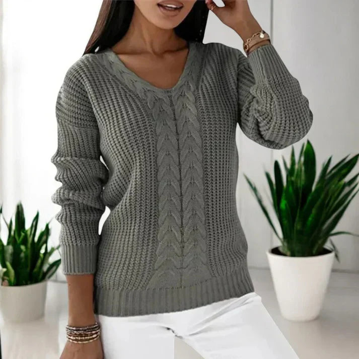 Sylis | Classic V-Neck Sweater