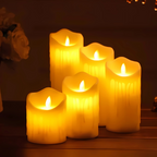 LED Flameless Flickering Decorative Candles