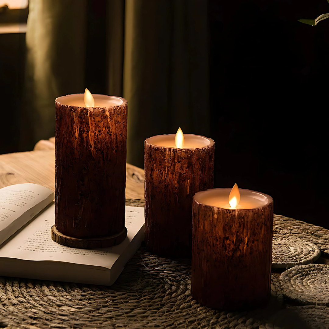 LED Flameless Flickering Decorative Candles