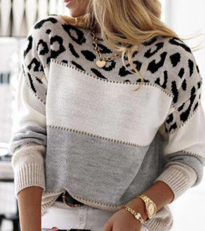 Sylis | Stylish Leopard Sweater