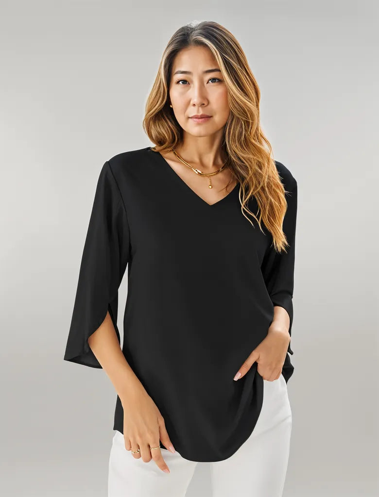 Sylis | V-neck blouse