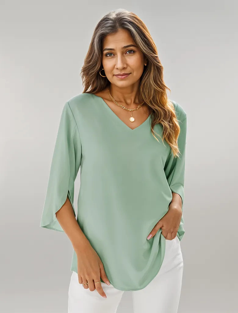 Sylis | V-neck blouse