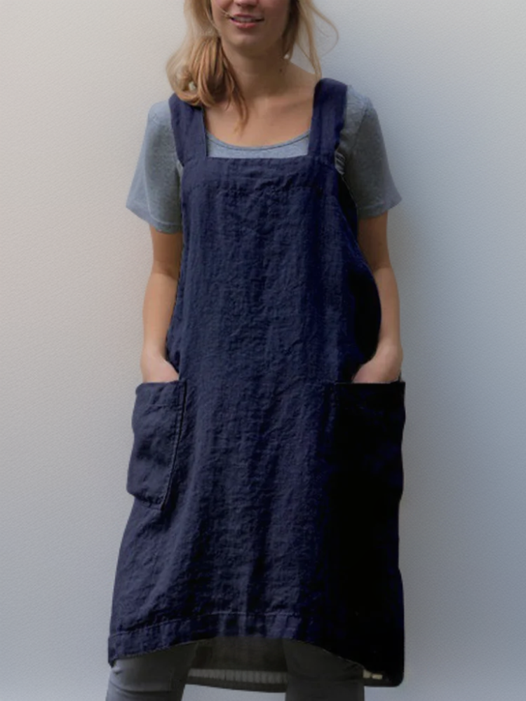 Sylis | Simple apron with cross back straps