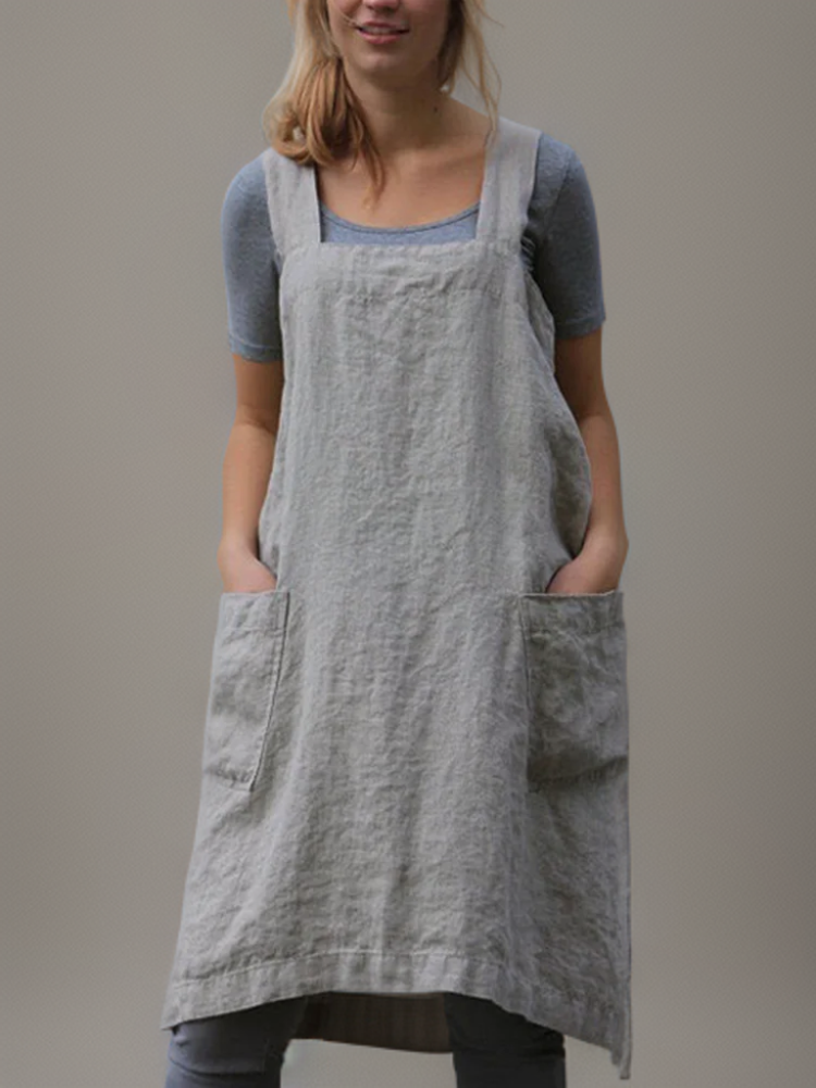 Sylis | Simple apron with cross back straps