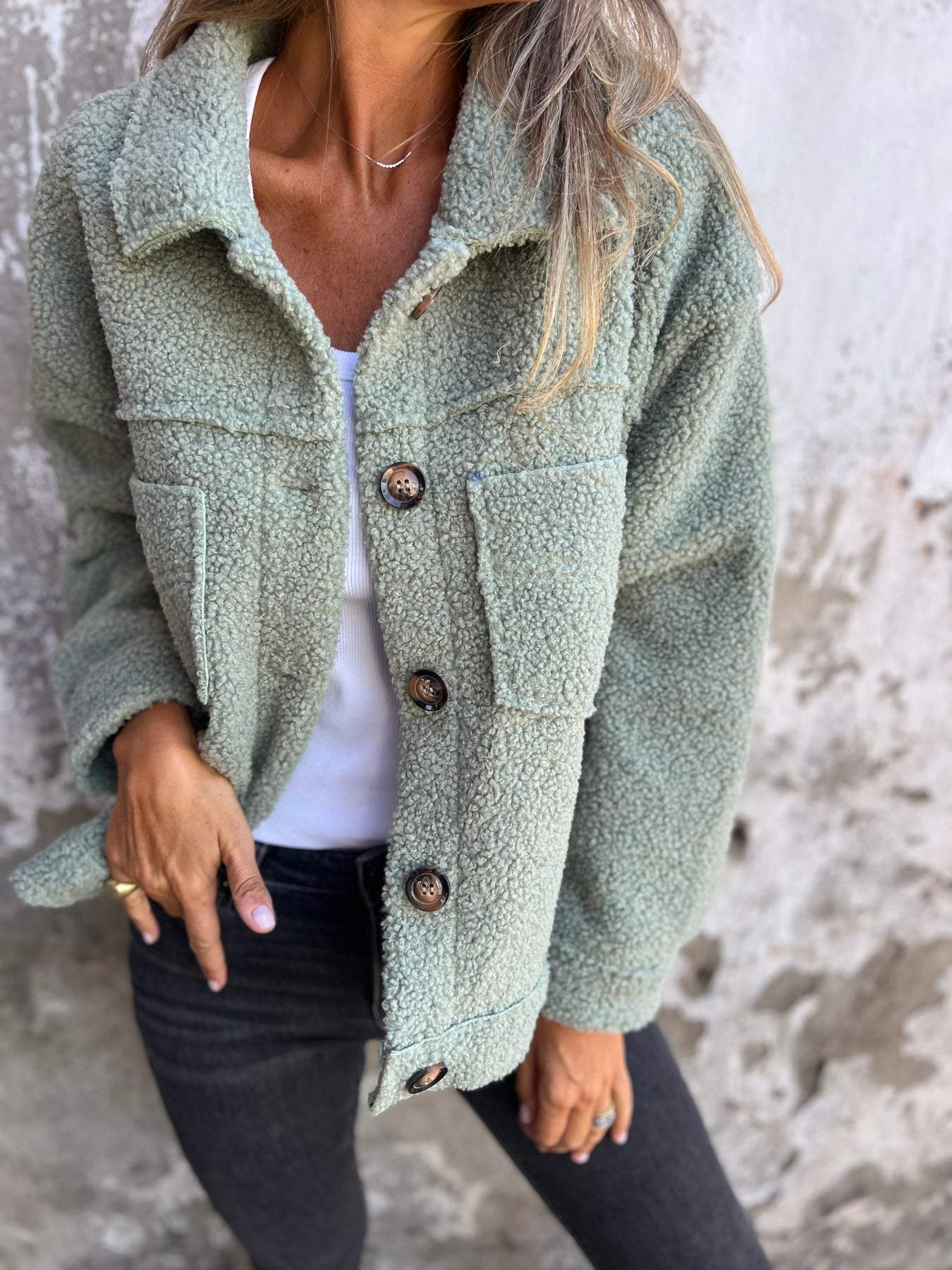 Sylis | Cozy Button-Up Jacket