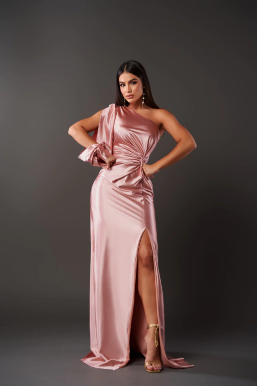 Sylis | Elegant One-Shoulder Evening Dress