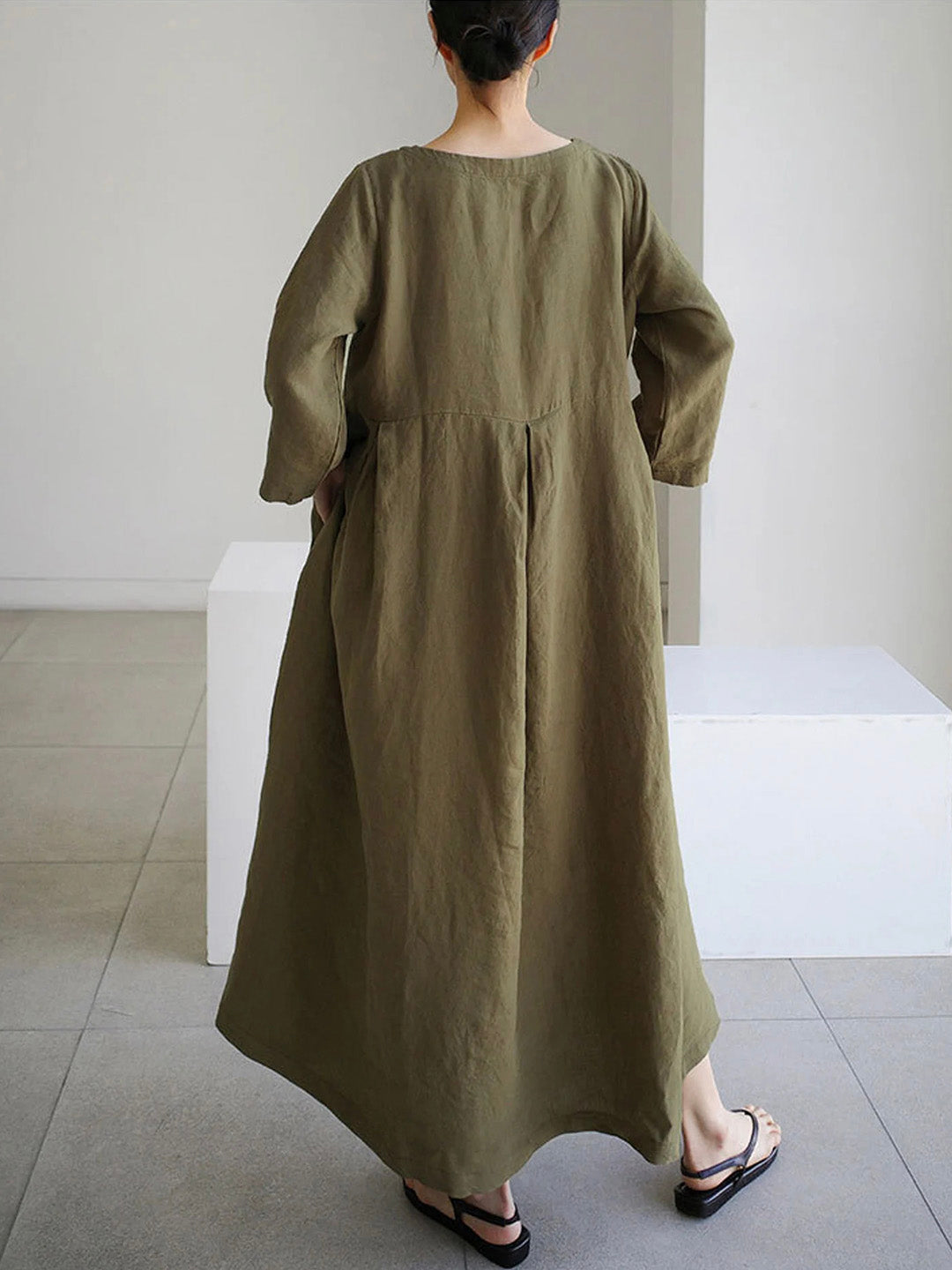 Sylis | Loose Linen Dresses