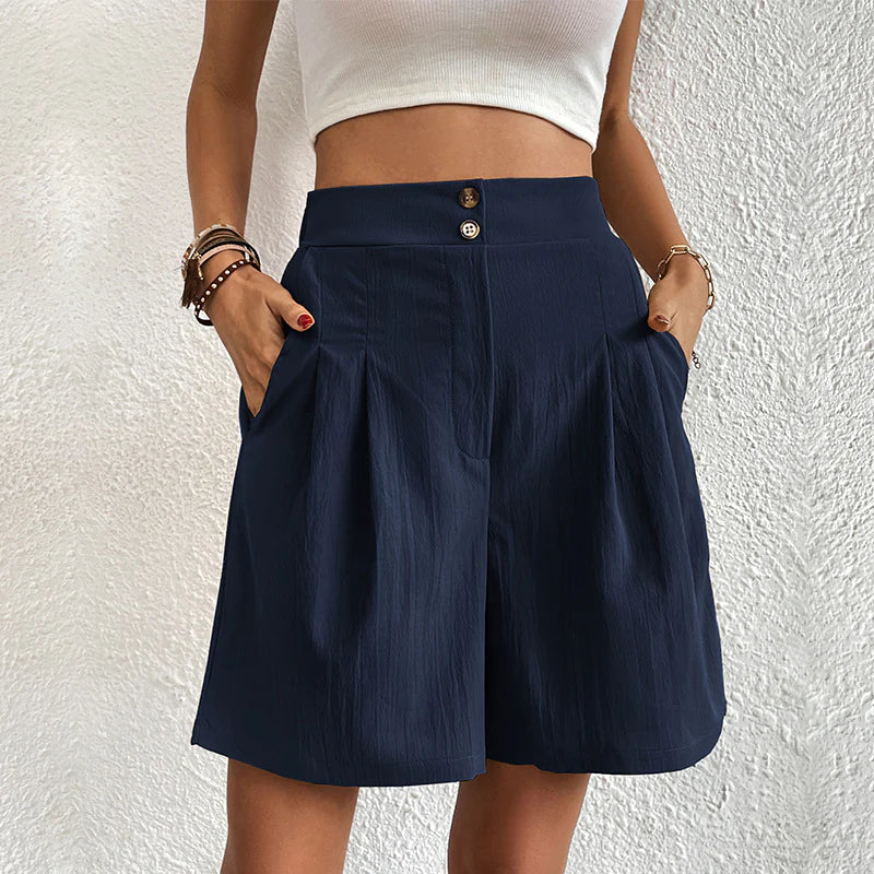 Syllis | High-Waist Comfort Shorts