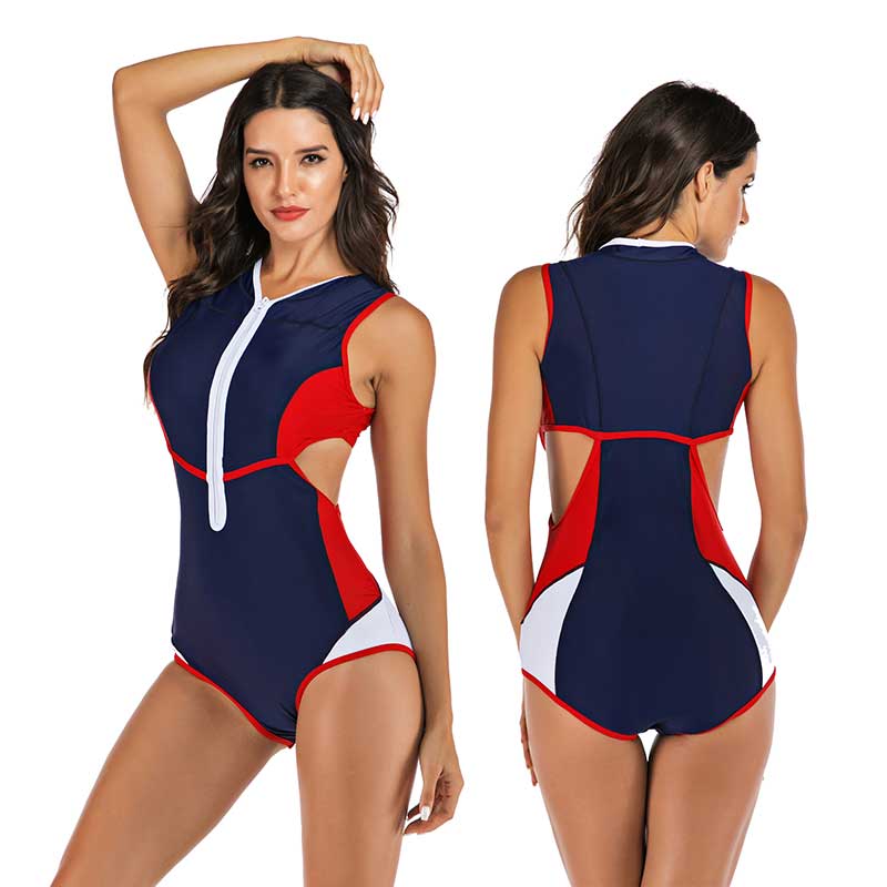 Sylis-Mode Cut-out swimsuit with interesting design