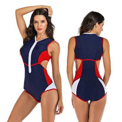 Sylis-Mode Cut-out swimsuit with interesting design