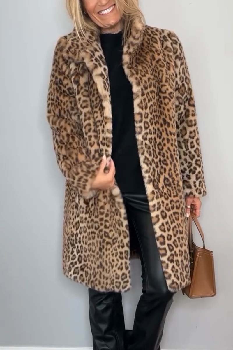 Sylis | Leopard Print Coat