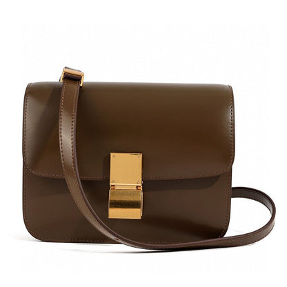 Sylis-Mode Classic Flap Box Shoulder Bag