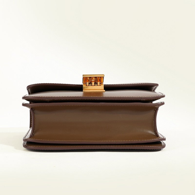 Sylis-Mode Classic Flap Box Shoulder Bag